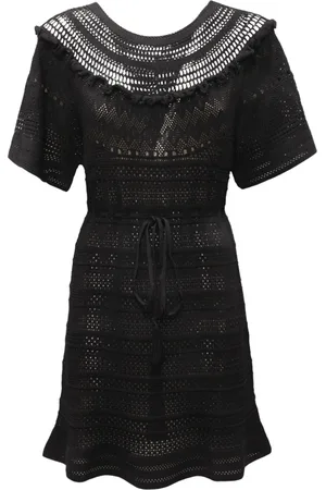 Twin-Set Dames, Jurken, Zwart, Maat: S