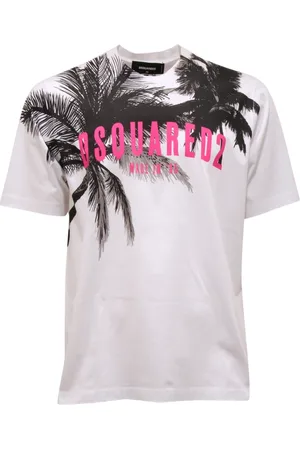 Dsquared2 Heren, Tops, Wit, Maat: XS