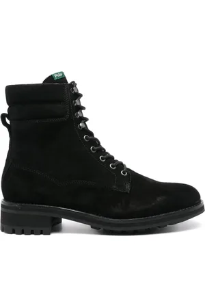 Ralph Lauren Heren, Schoenen, Zwart, Maat: 46 EU Leer