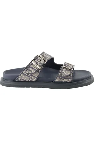 Dior Heren, Schoenen, Blauw, Maat: 43 1/2 EU Leer