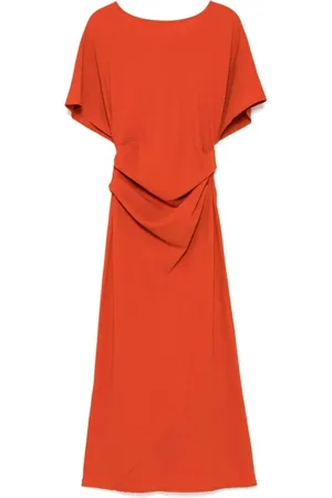 Staud Dames, Jurken, Oranje, Maat: M