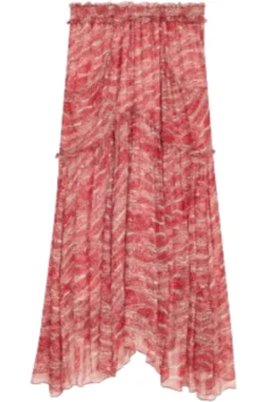 Isabel Marant Dames, Rokken, Roze, Maat: XS Chiffon