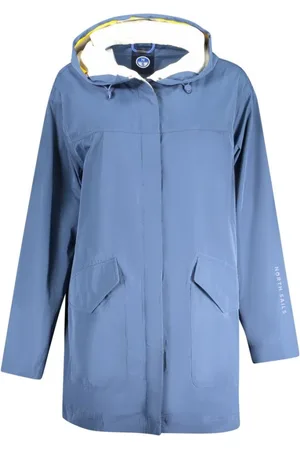 North Sails Dames, Mantels, Blauw, Maat: M Zijde