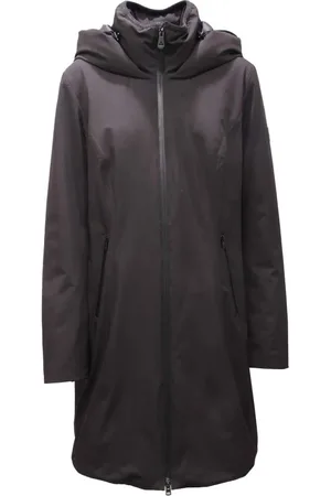 Peuterey Dames, Mantels, Zwart, Maat: 2XL Poliester