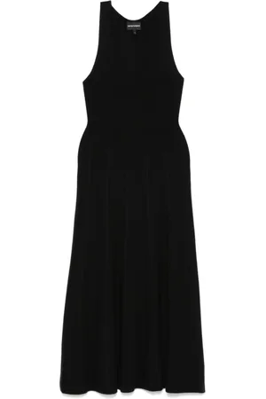 Emporio Armani Dames, Jurken, Zwart, Maat: S