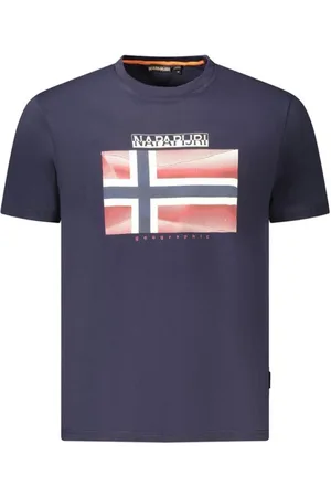 Napapijri Heren, Tops, Blauw, Maat: XL Katoen