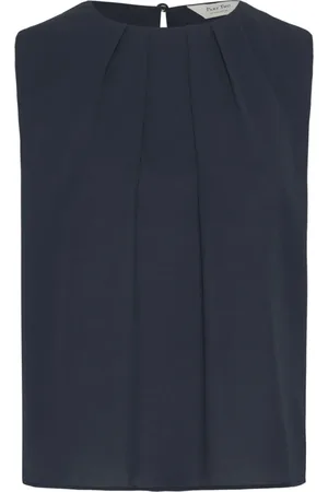 Part Two Dames, Tops, Blauw, Maat: 2XL Poliester