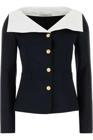 Alessandra Rich Dames, Truien, Blauw, Maat: S Wol