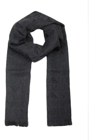 Emporio Armani Heren, Accessoires, Grijs, Maat: ONE Size Wol
