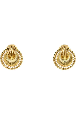 Alessandra Rich Dames, Accessoires, Geel, Maat: ONE Size