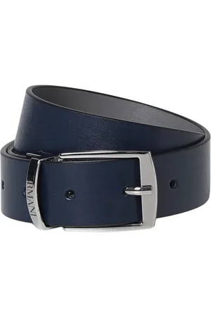 Emporio Armani Unisex, Accessoires, Blauw, Maat: XS Leer