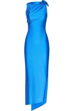 COPERNI Dames, Jurken, Blauw, Maat: S Polyamide