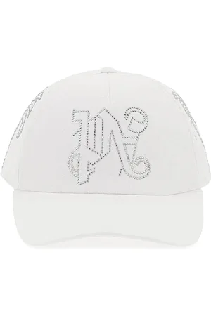 Palm Angels Unisex, Accessoires, Wit, Maat: ONE Size Katoen