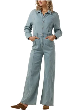 ANOTHER LABEL Dames, Jumpsuits & Playsuits, Blauw, Maat: XL Denim