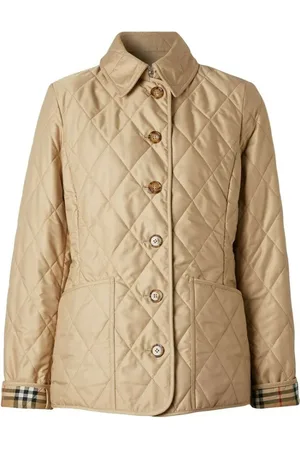 Burberry Dames, Jassen, , Maat: M Katoen