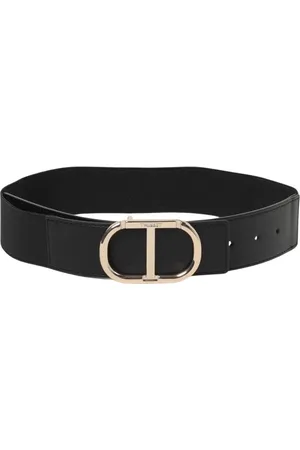 Twin-Set Dames, Accessoires, Zwart, Maat: L Leer