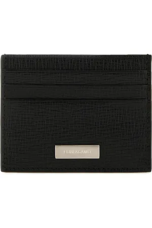 Salvatore Ferragamo Heren, Accessoires, Zwart, Maat: ONE Size Leer