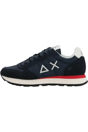 sun68 Heren, Schoenen, Blauw, Maat: 40 EU Leer