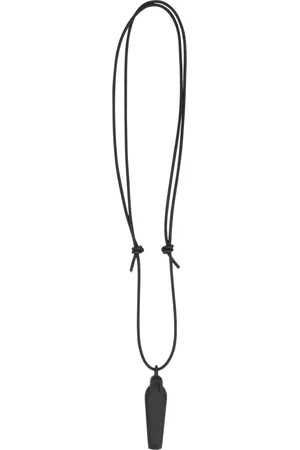 Rick Owens Heren, Accessoires, Zwart, Maat: ONE Size Leer