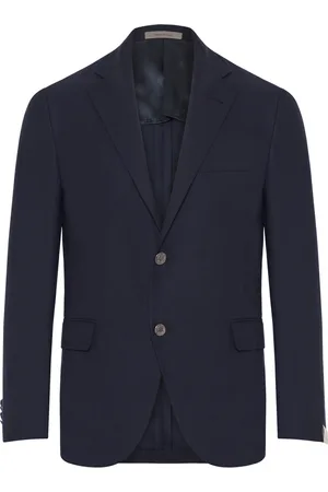 corneliani Heren, Jassen, Blauw, Maat: XL Wol