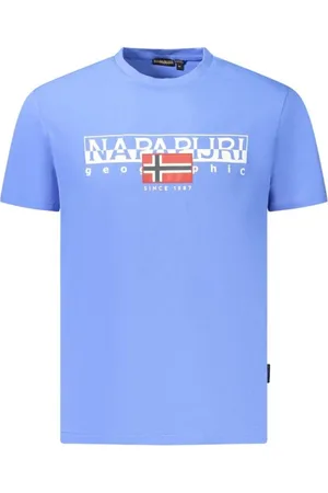 Napapijri Heren, Tops, Blauw, Maat: L Katoen