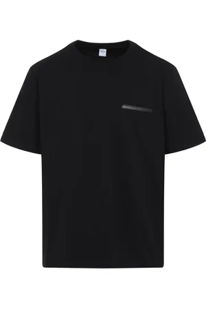 Berluti Heren, Tops, Zwart, Maat: L Katoen