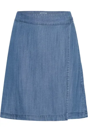 Part Two Dames, Rokken, Blauw, Maat: XS Denim