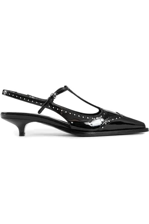 Miu Miu Dames, Schoenen, Zwart, Maat: 38 EU