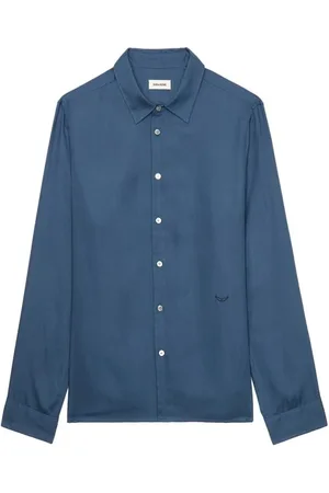 Zadig & Voltaire Heren, Overhemden, Blauw, Maat: XL
