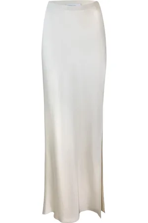 Patrizia Pepe Dames, Rokken, Wit, Maat: 2XS Satijn