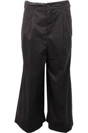 Woolrich Dames, Broeken, Zwart, Maat: M Katoen