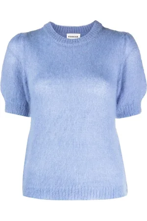 P.A.R.O.S.H. Dames, Truien, Blauw, Maat: M Wol