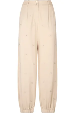 Liu Jo Dames, Broeken, , Maat: XL Viscose