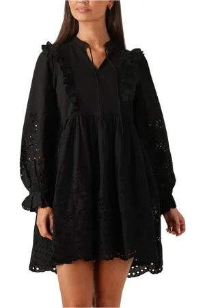 Y.A.S Dames, Jurken, Zwart, Maat: XS