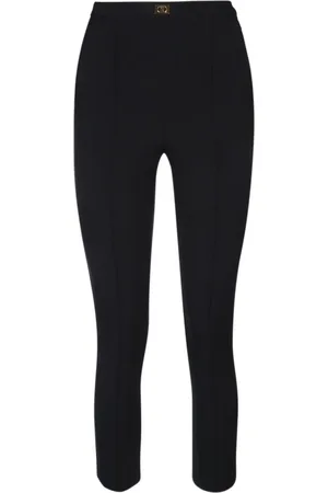 Elisabetta Franchi Dames, Broeken, Zwart, Maat: XL