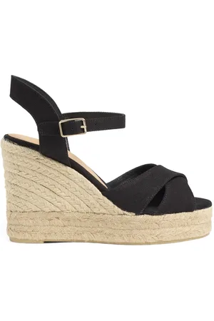 Castaner Dames, Schoenen, Zwart, Maat: 39 EU Katoen