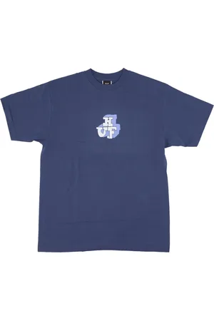 Huf Heren, Tops, Blauw, Maat: XL Katoen