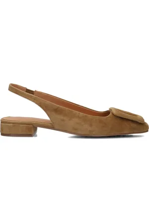 Stefano Lauran Dames, Schoenen, Bruin, Maat: 43 EU Linnen
