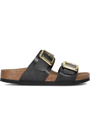 Birkenstock Dames, Schoenen, Zwart, Maat: 35 EU Suède