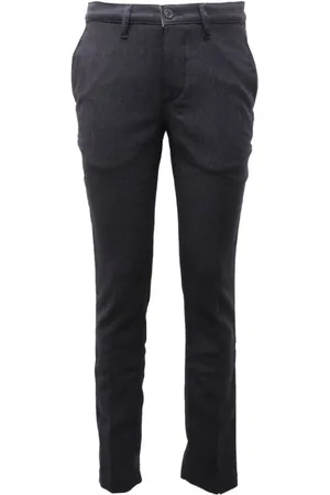 CRUNA Heren, Broeken, Blauw, Maat: XS Wol