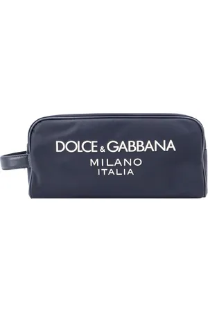 Dolce & Gabbana Heren, Tassen, Blauw, Maat: ONE Size Nylon