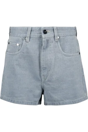 Fendi Dames, Korte broeken, Blauw, Maat: S Denim