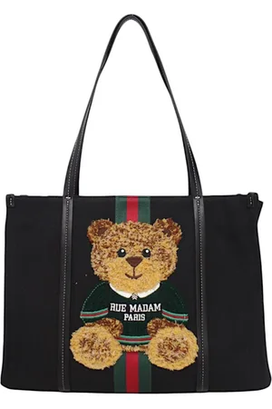 RUE MADAM Dames, Tassen, Zwart, Maat: ONE Size Katoen