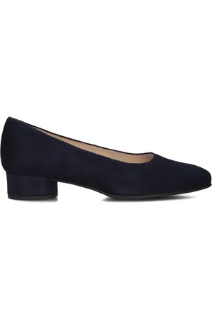 Hassia Dames, Schoenen, Blauw, Maat: 37 1/2 EU Linnen