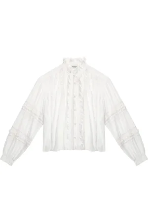 Isabel Marant Dames, Blouses & Shirts, Wit, Maat: XL