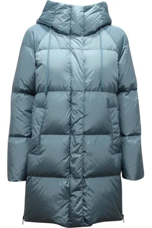 Max Mara Dames, Jassen, Blauw, Maat: S Polyamide