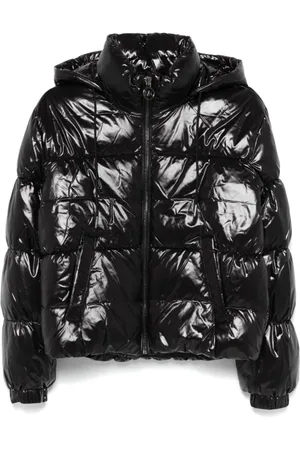 Michael Kors Dames, Jassen, Zwart, Maat: L Nylon