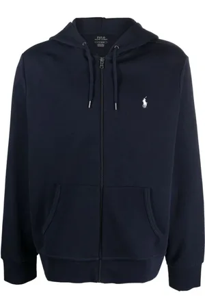 Ralph Lauren Heren, Sweatshirts & Hoodies, Blauw, Maat: 2XL Katoen