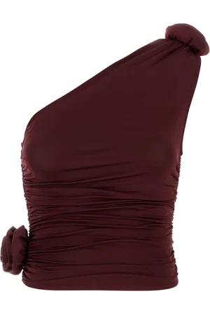 MAGDA BUTRYM Dames, Tops, Rood, Maat: S Viscose
