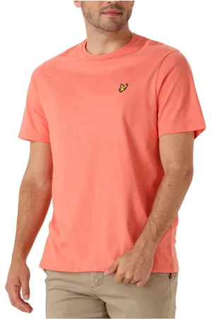 Lyle & Scott Heren, Tops, Roze, Maat: L Katoen